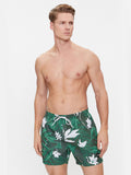Mens Open Green Piranha Swim Short
