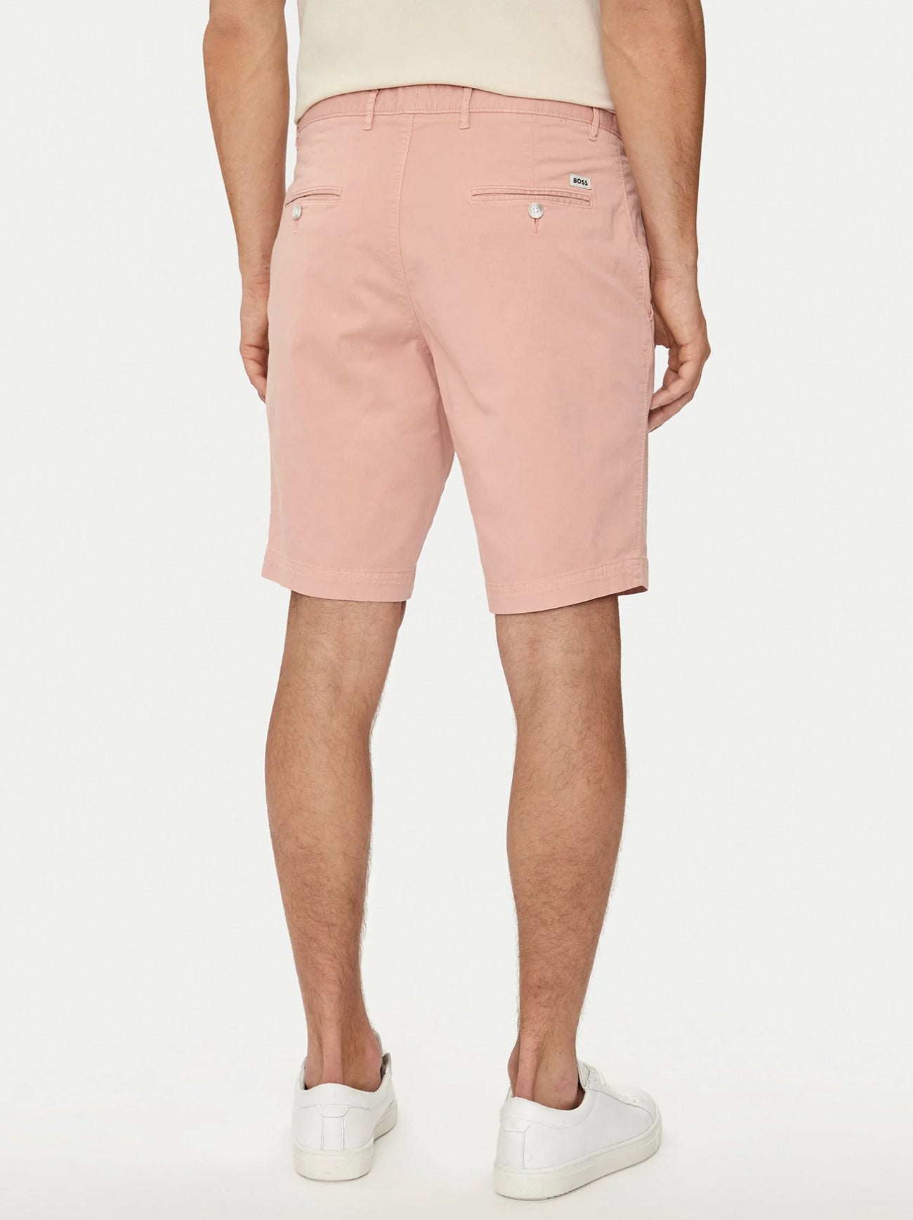 Mens Open Pink Slice Short