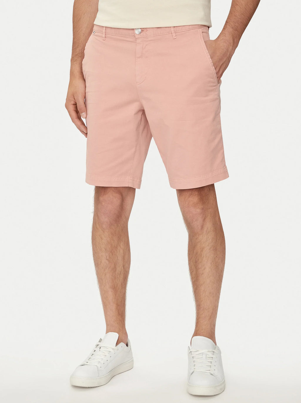 Mens Open Pink Slice Short