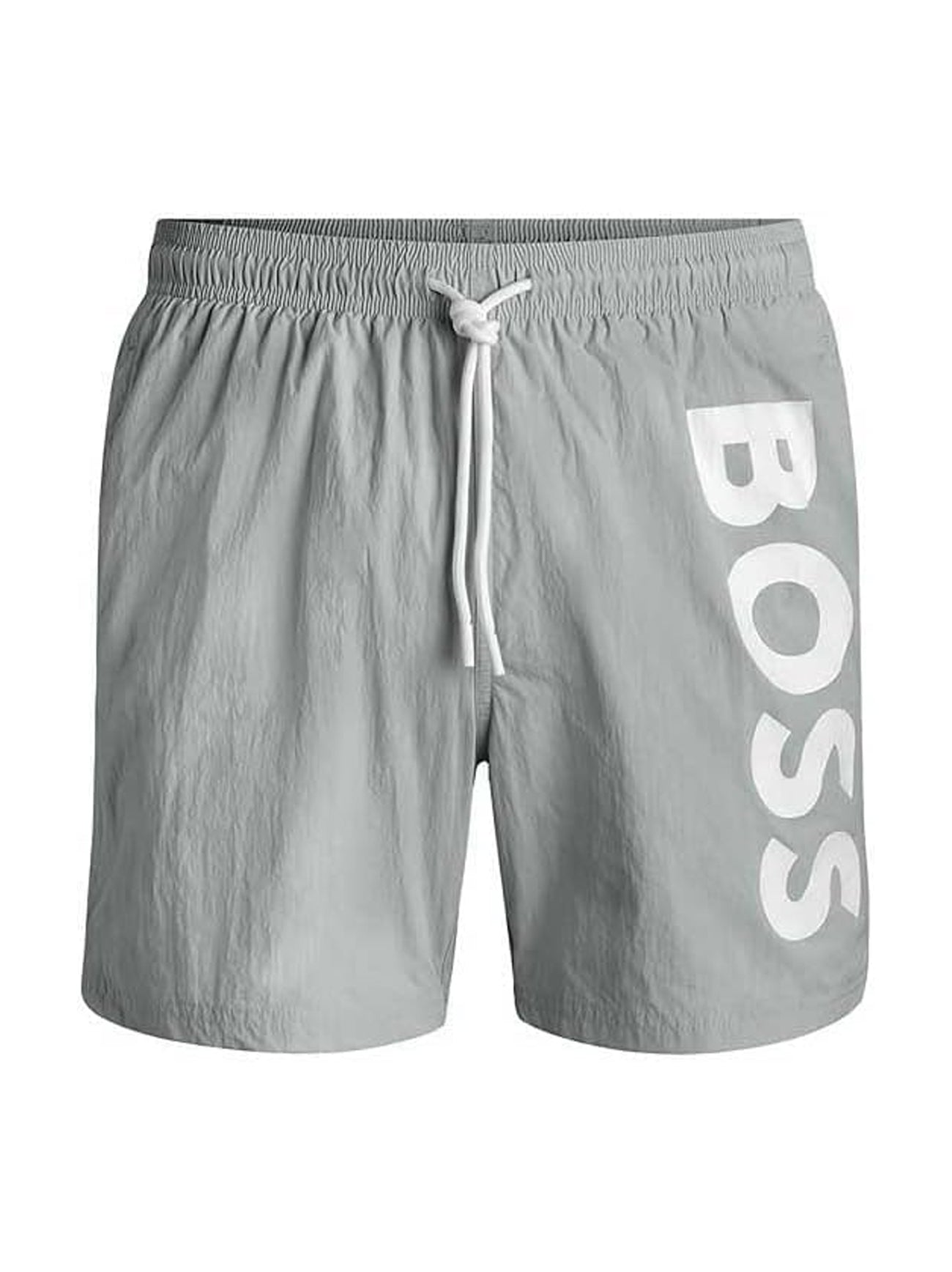 Mens Silver Octopus Swim Short