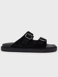 Mens Black Cliff Sandal