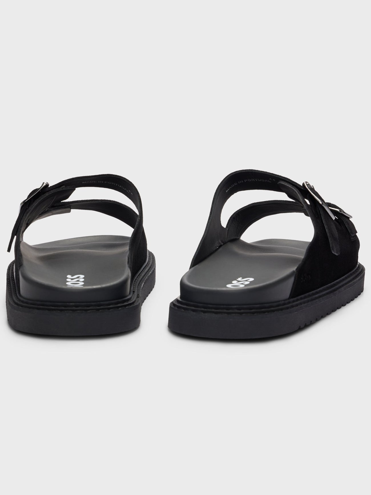 Mens Black Cliff Sandal