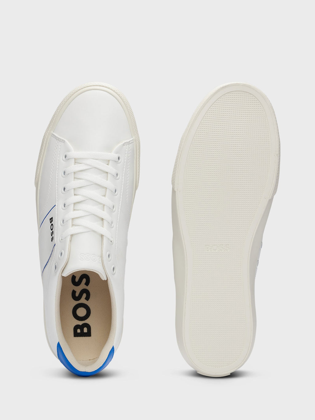 Mens Open White Aiden Tennis Trainer