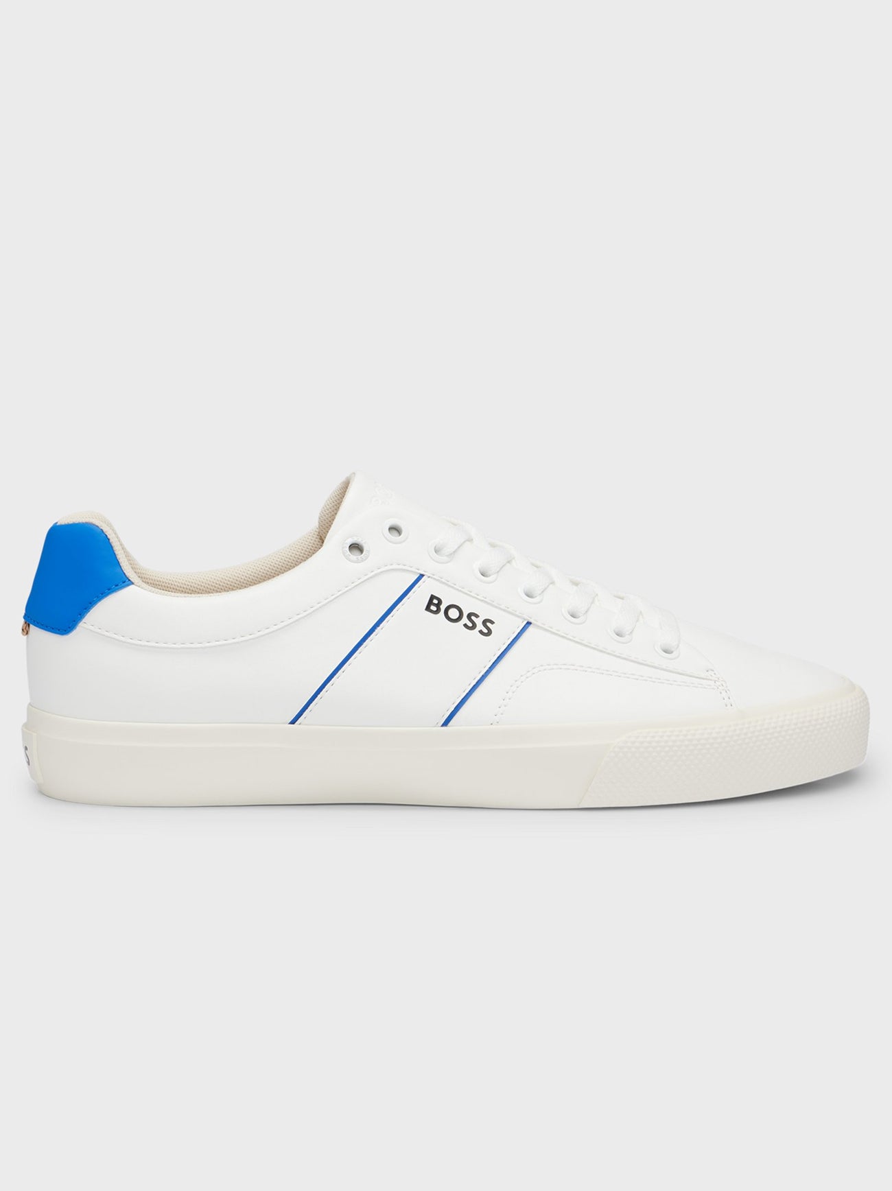 Mens Open White Aiden Tennis Trainer