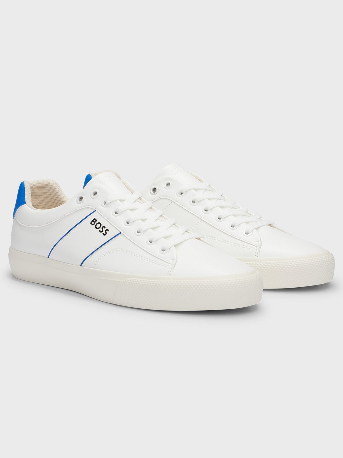 Mens Open White Aiden Tennis Trainer