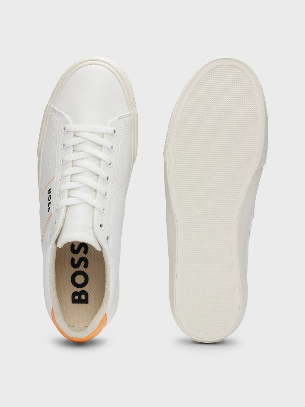 Mens Open White Aiden Tennis Trainer