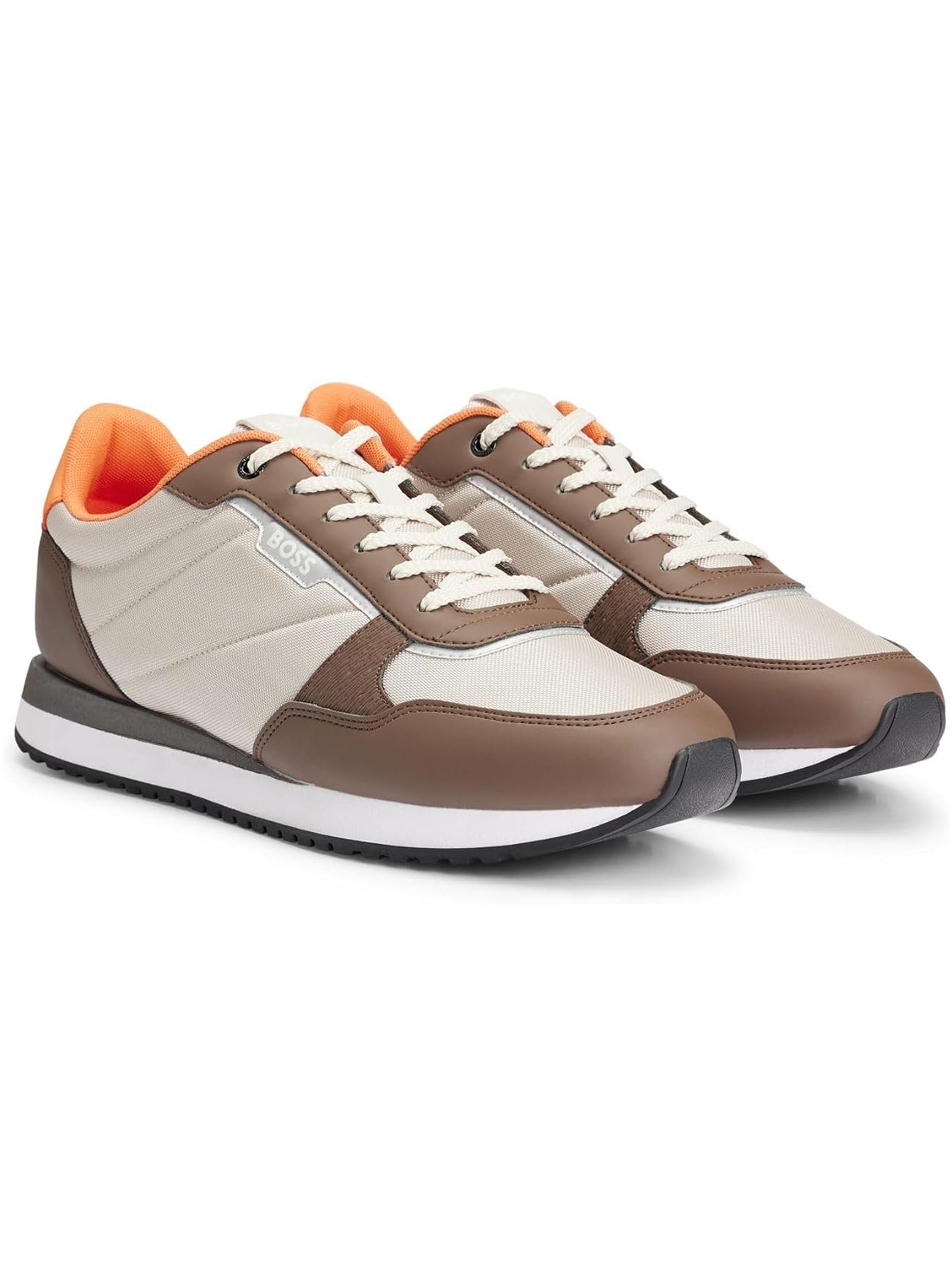 Mens Open Brown Kai Runner Trainer
