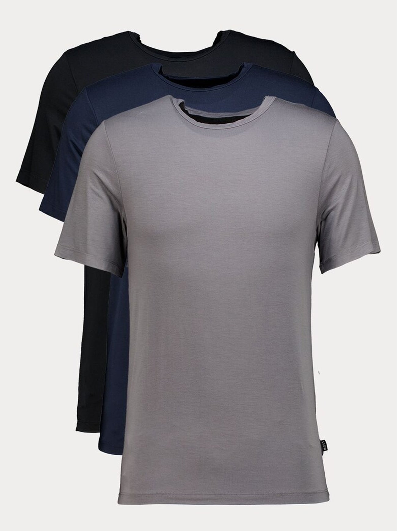 Mens Assorted 3-Pack Bamboo Blend T-Shirt