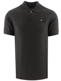 Mens Charcoal Marl Otis Polo Shirt