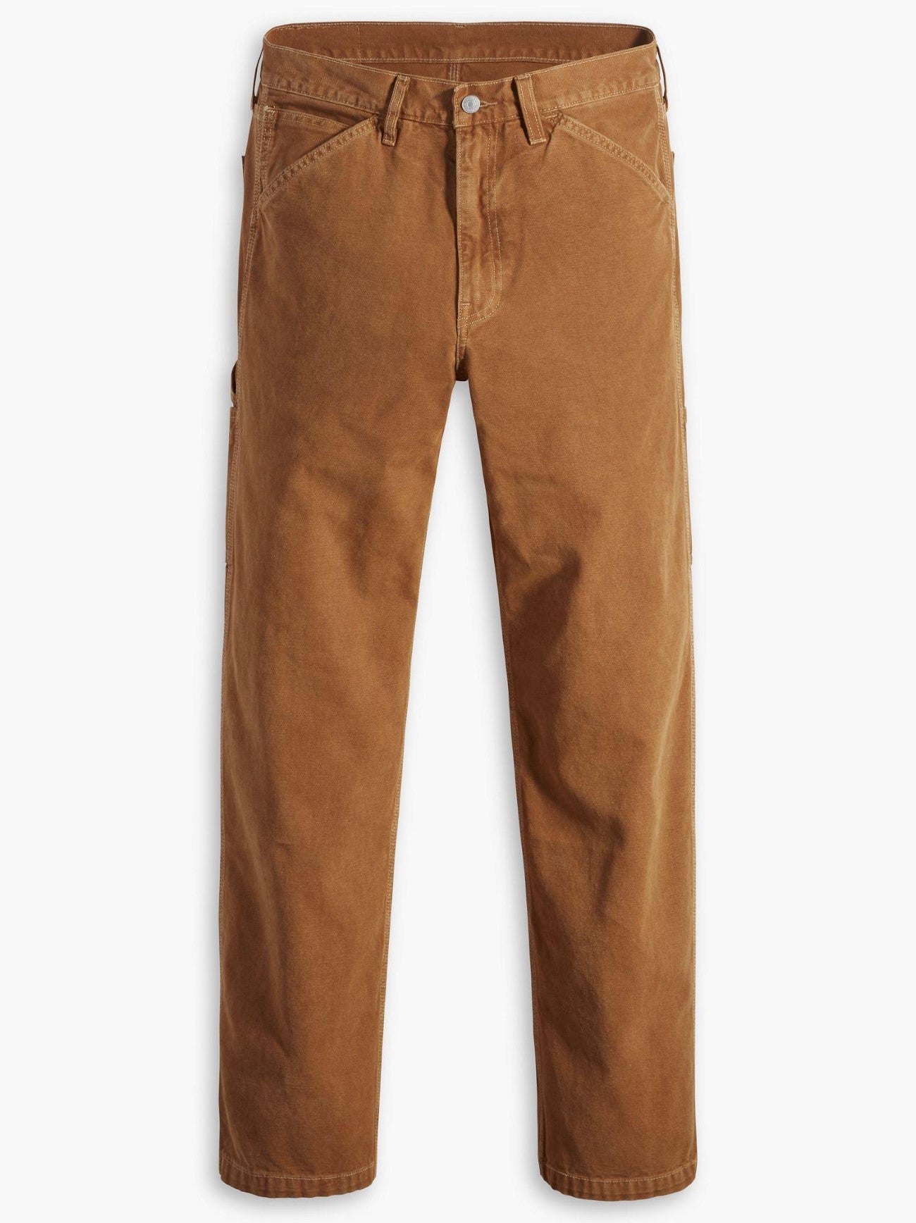 Mens Dark Ginger 568 Loose Straight Carpenter Jean