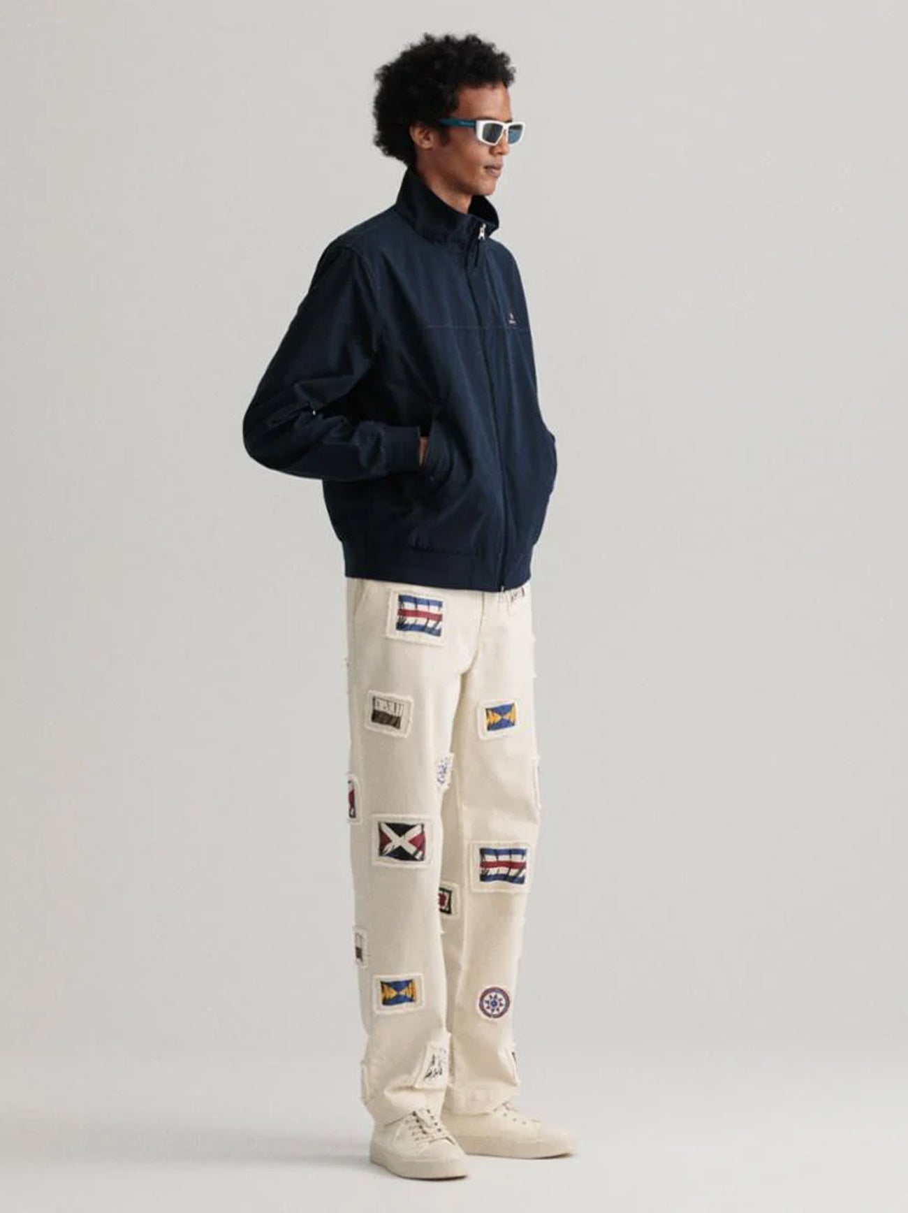 Mens Evening Blue Hampshire Jacket