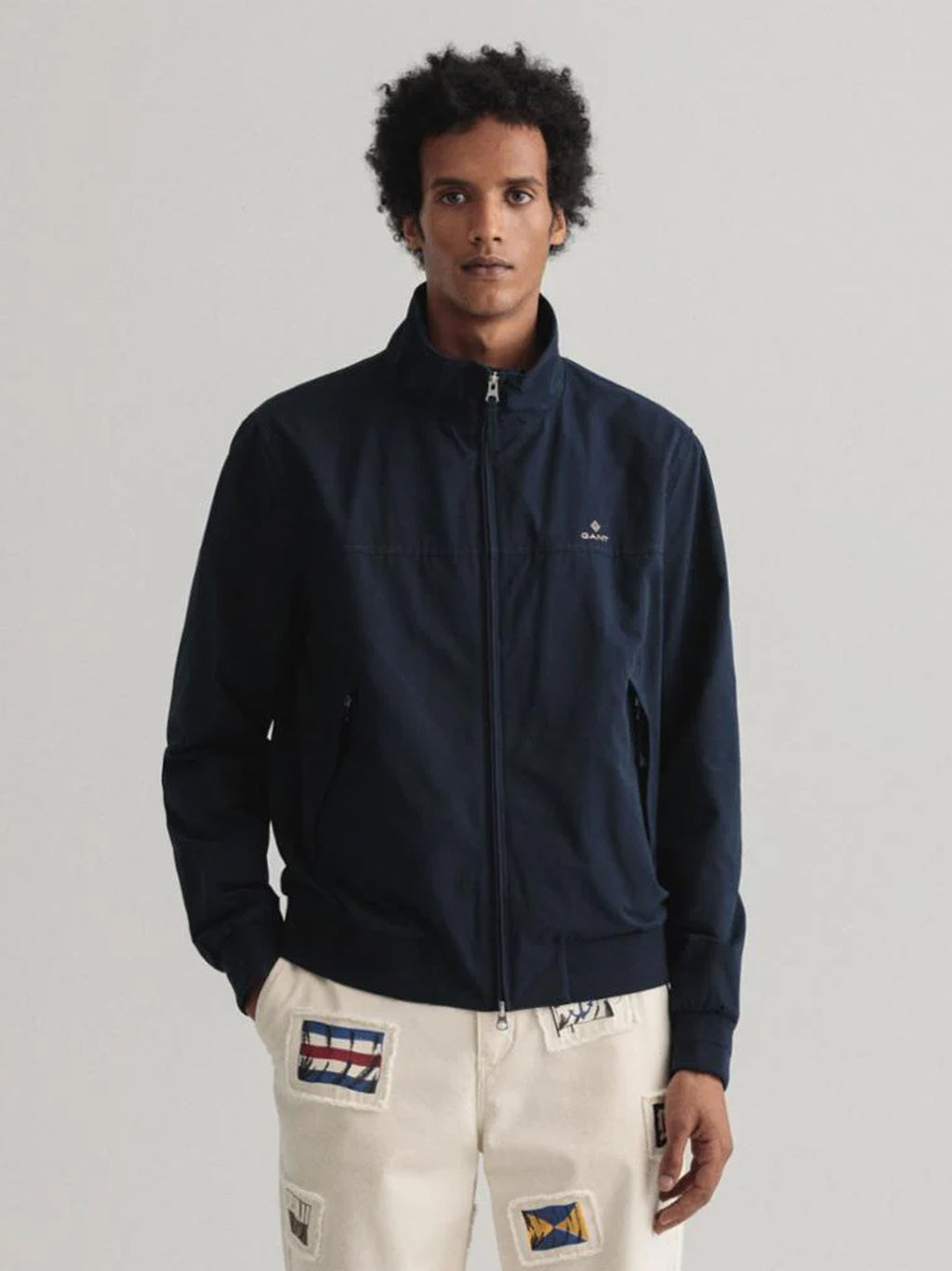 Mens Evening Blue Hampshire Jacket