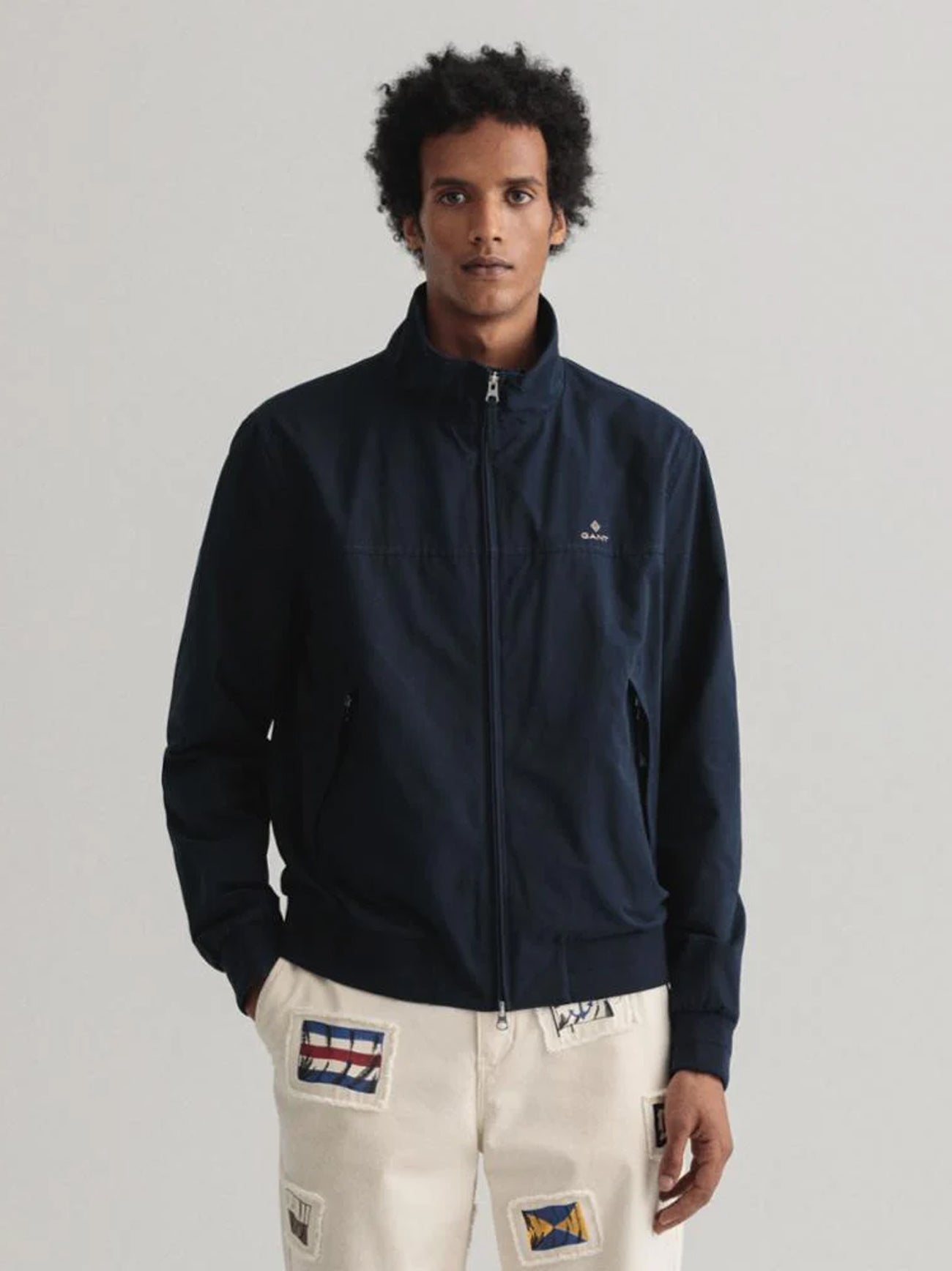 Mens Evening Blue Hampshire Jacket