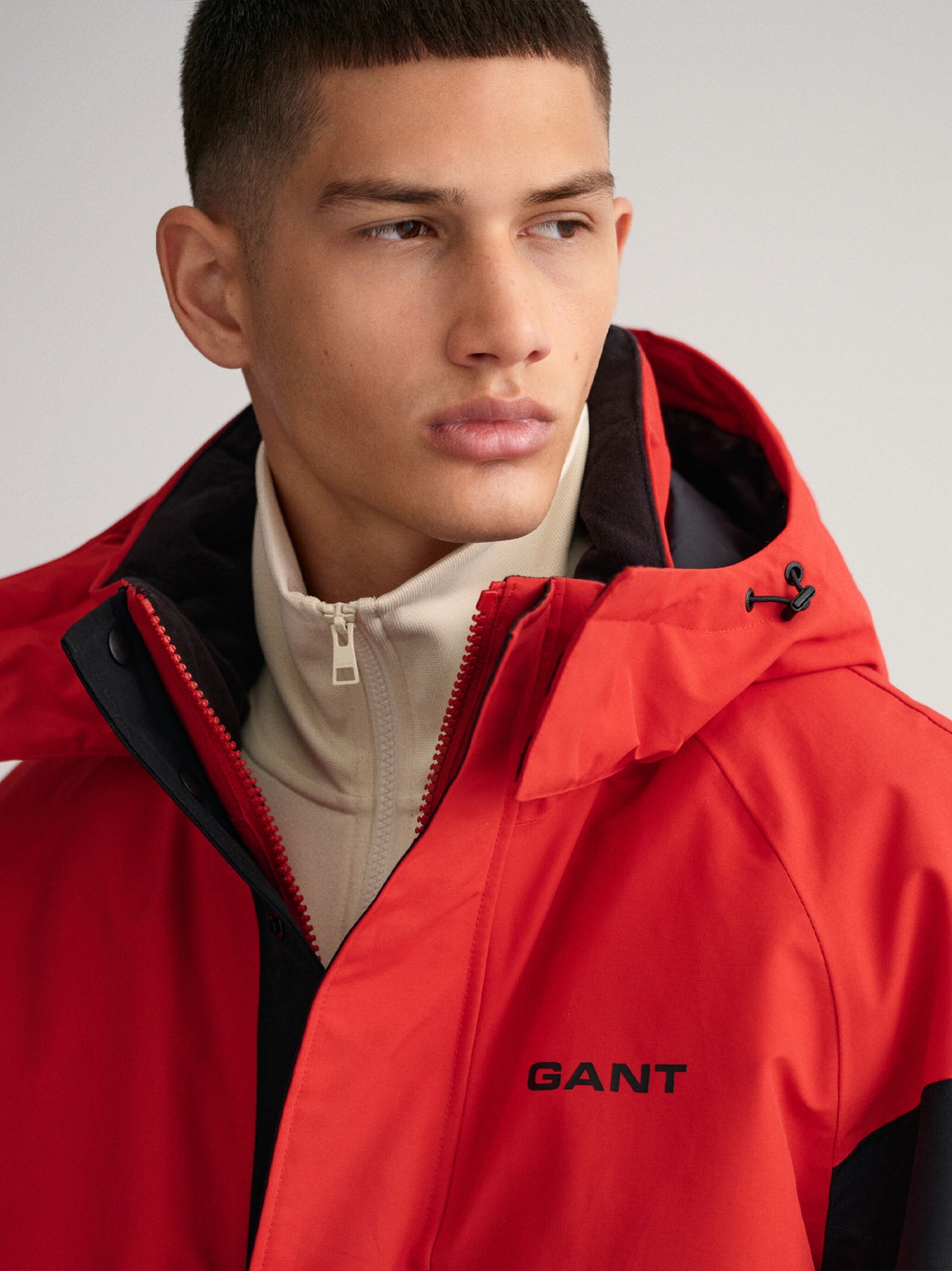 Mens Ruby Red Slope Jacket