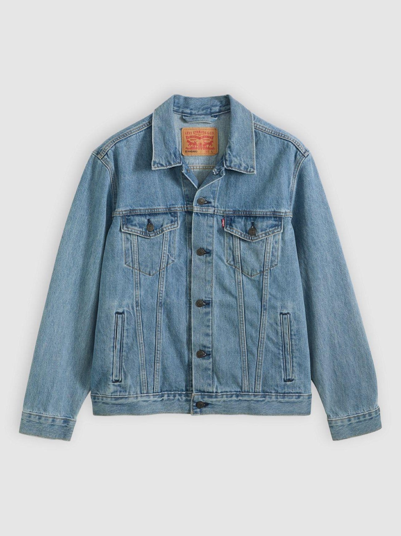 Mens Light Stonewash The Trucker Jacket