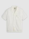 Mens Ember Detail Stripe V3 Bright White The Sunset Camp Shirt