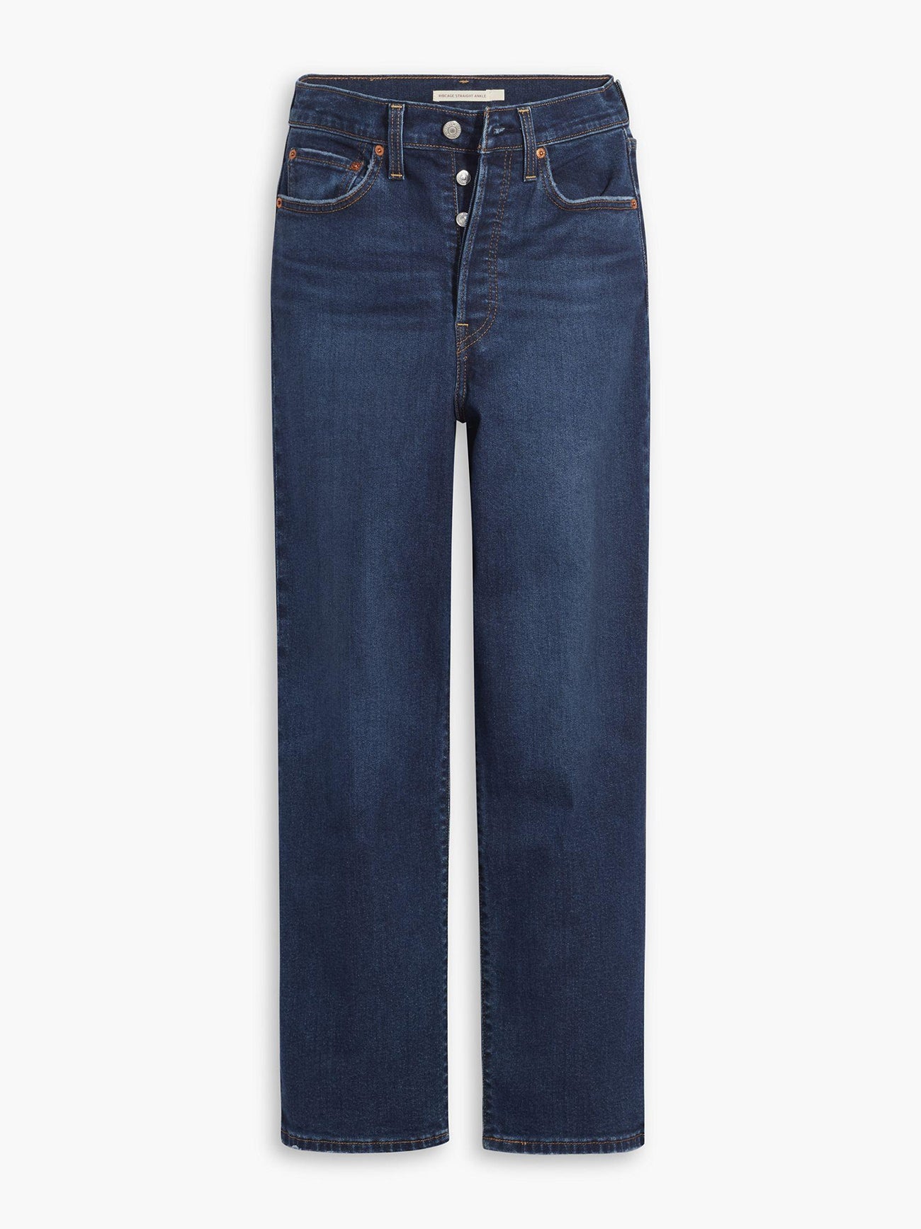 Womens Winter Evening Ribcage Straight Ankle Jean