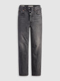 Womens Well Worn Ribcage Straight Ankle Jean