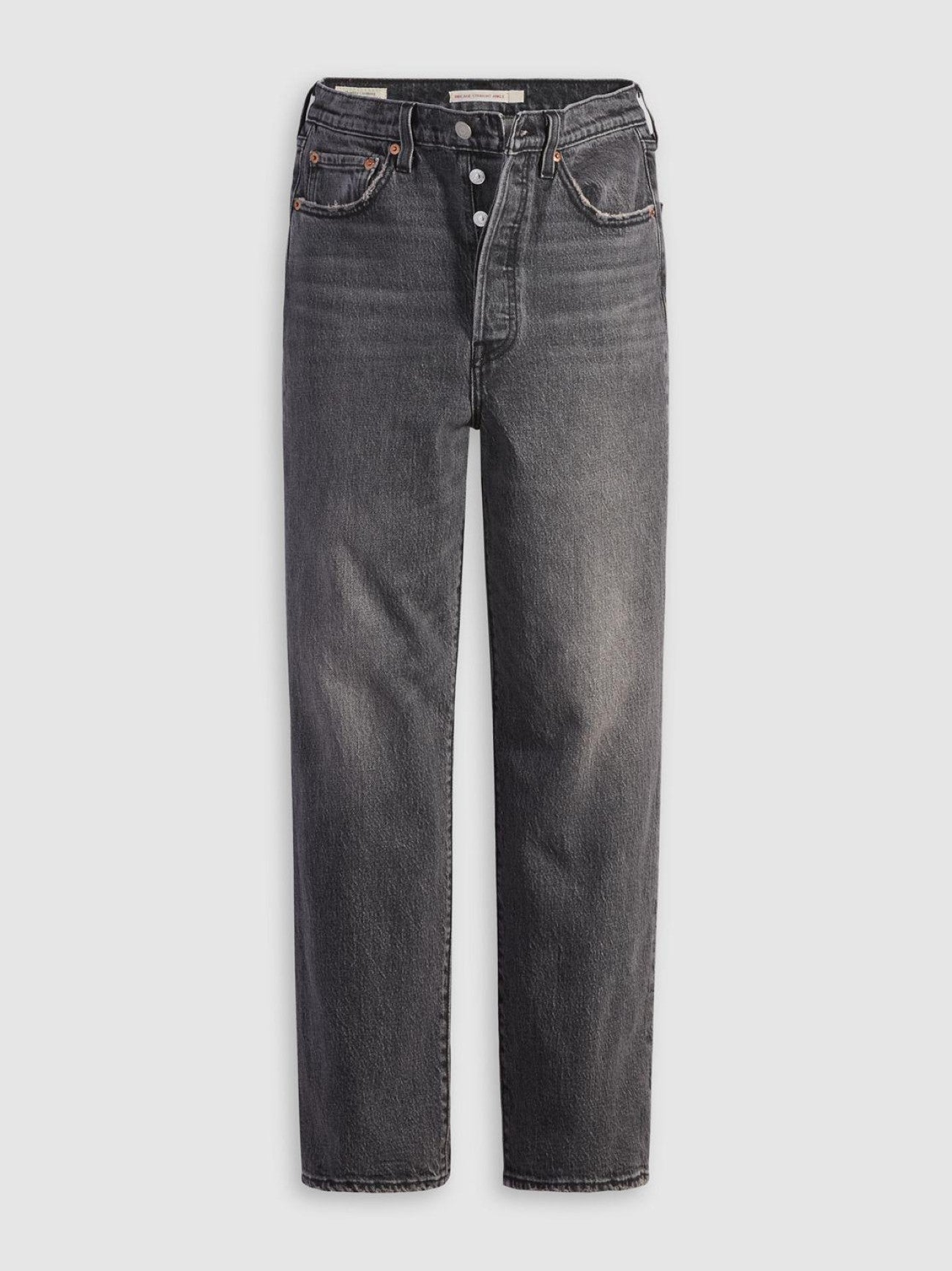 Womens Well Worn Ribcage Straight Ankle Jean