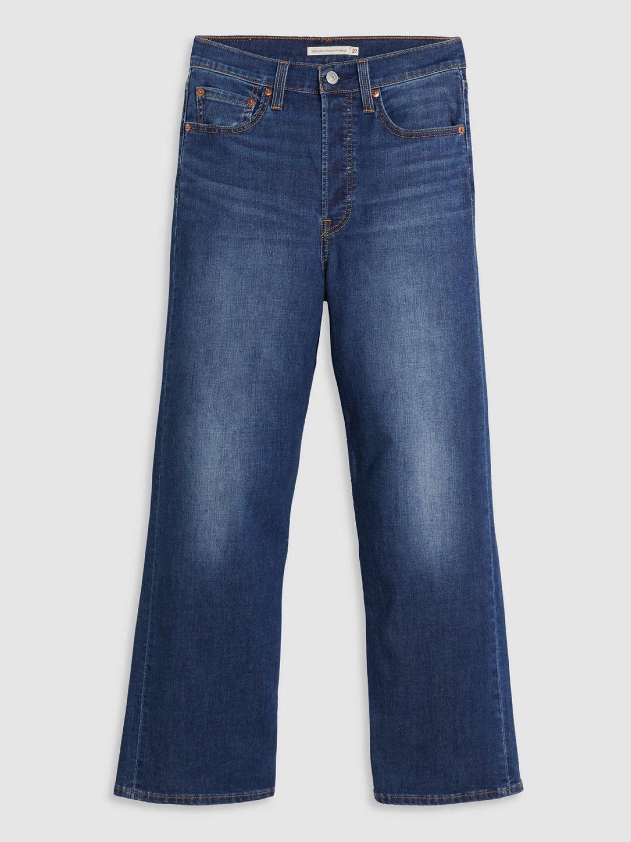 Womens Cool Agenda Ribcage Straight Ankle Jean