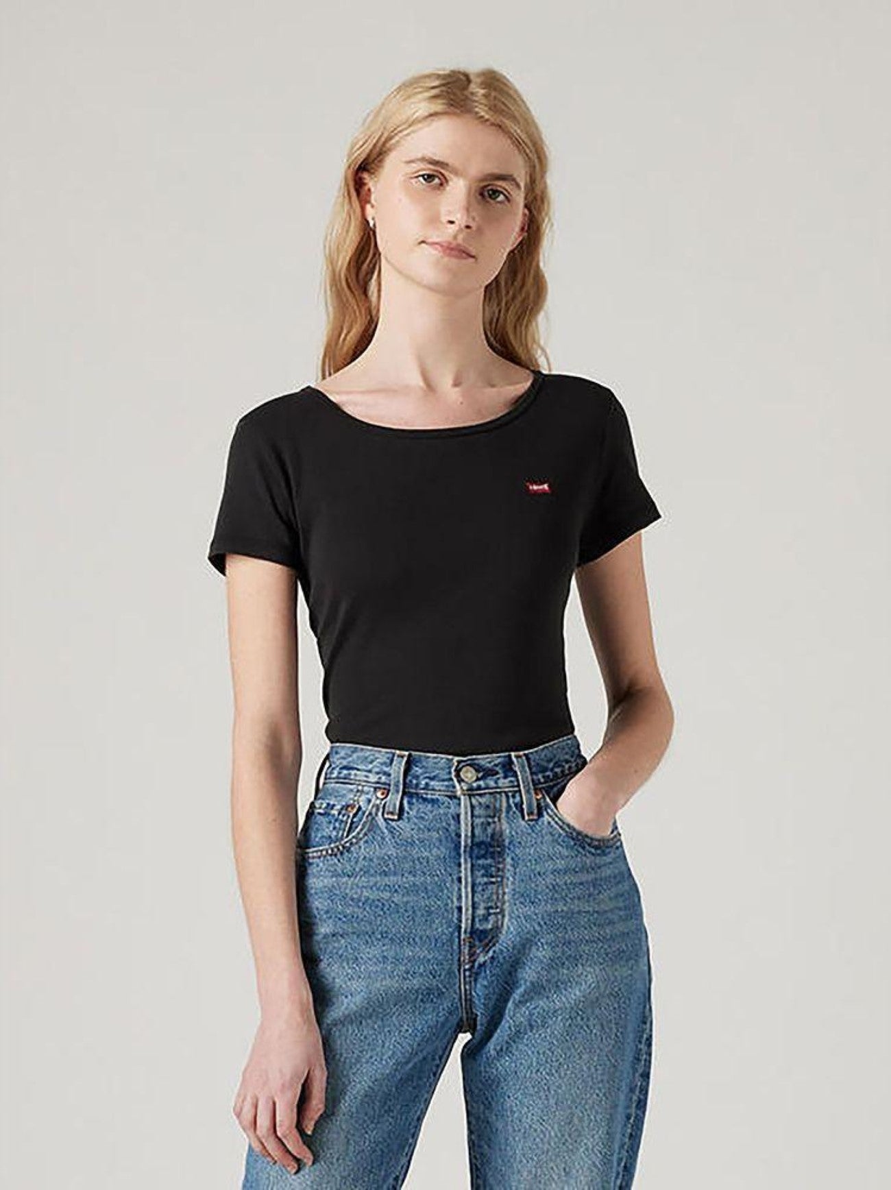 Womens White Mineral Black 2 Pack Crew Neck T-Shirt