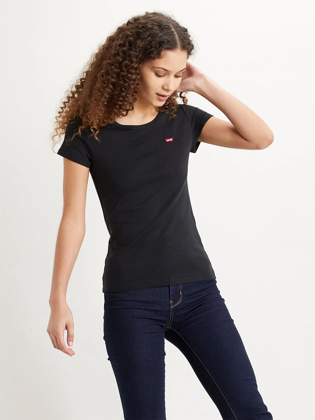 Womens Mineral Black & Mineral Black 2 Pack Crew Neck T-Shirt