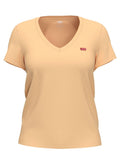Womens Almond Cream Perfect -Neck T-Shirt
