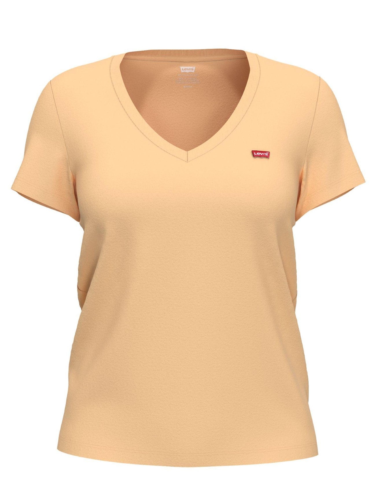 Womens Almond Cream Perfect -Neck T-Shirt