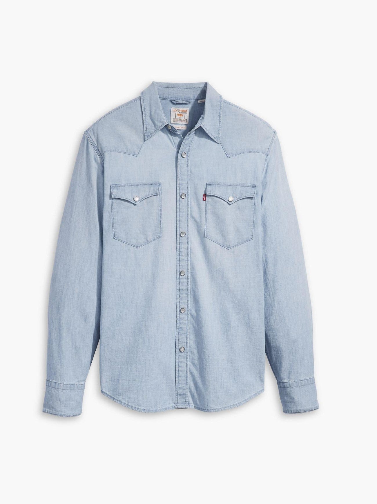 Mens Burnett Light Chambray Barstow Western Standard Top