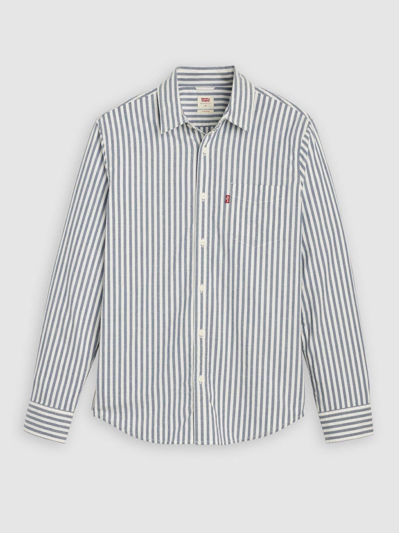 Mens Dean Stripe Cloud Dancer Classic 1 Pkt Standard Top