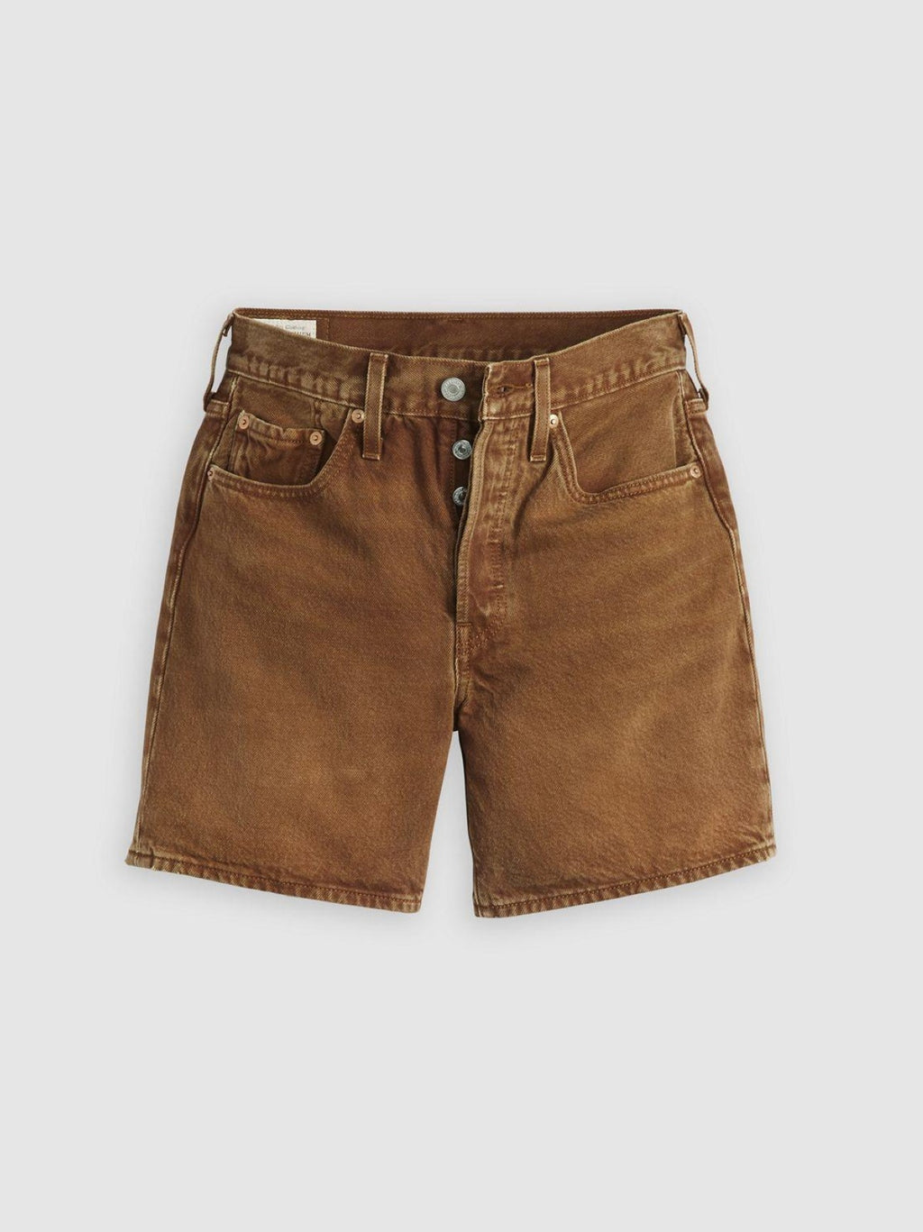 Womens Scraped Sorrel Horse Shrt 501 Mid Thigh Short