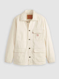 Mens Undyed Ecru Greige Broadway Enigneer Coat Jacket