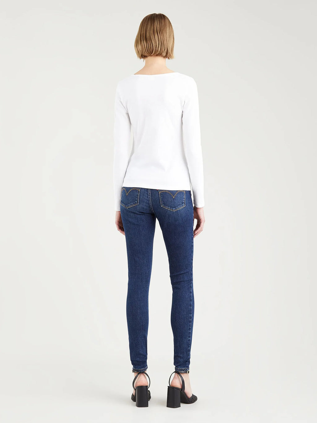Womens White & White Long Sleeve 2 Pack T-Shirt