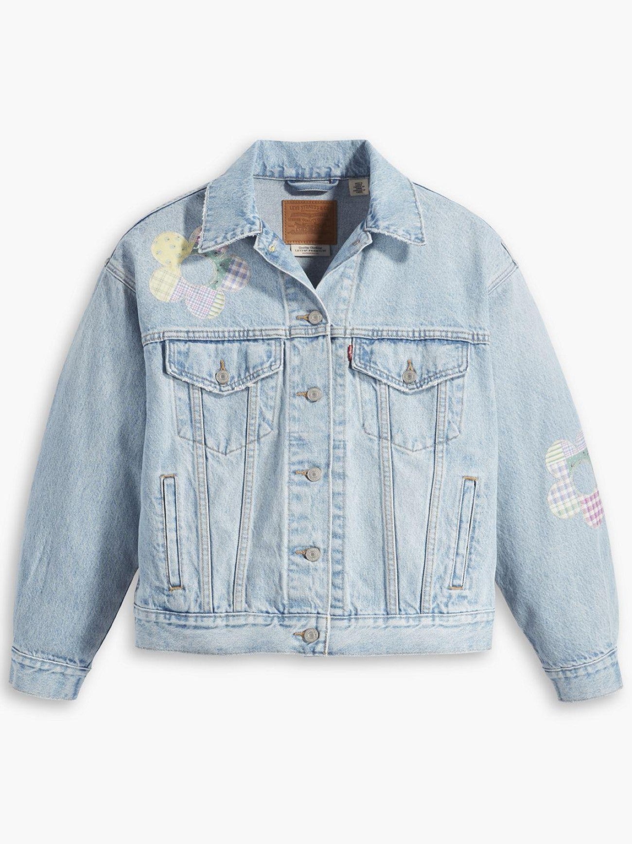 Womens Fresh As A Daisy Trucker 90S Trucker Jacket
