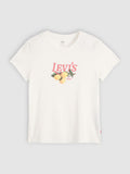 Womens Lselevis Logo Lemon Chest Bright White The Perfect T-Shirt