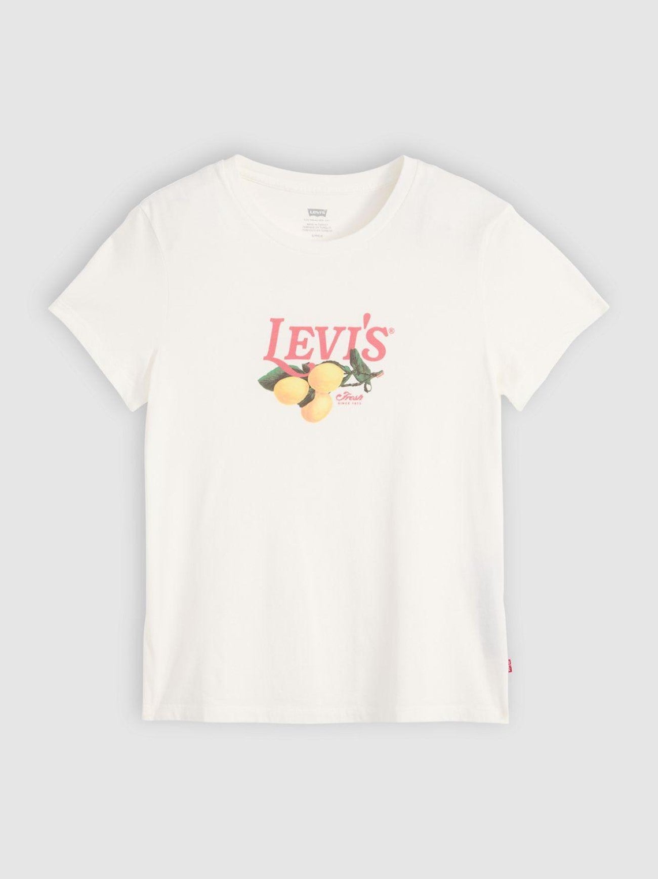 Womens Lselevis Logo Lemon Chest Bright White The Perfect T-Shirt