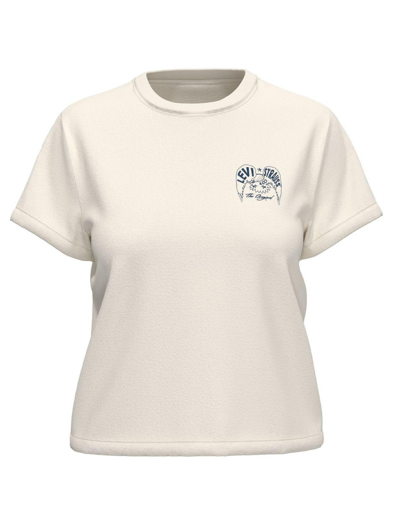 Womens Levis Eagle Egret Graphic Print Classic T-Shirt