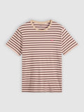 Mens Whitaker Stripe Phantom White Pepper Mango Bright Lsess Original T-Shirt