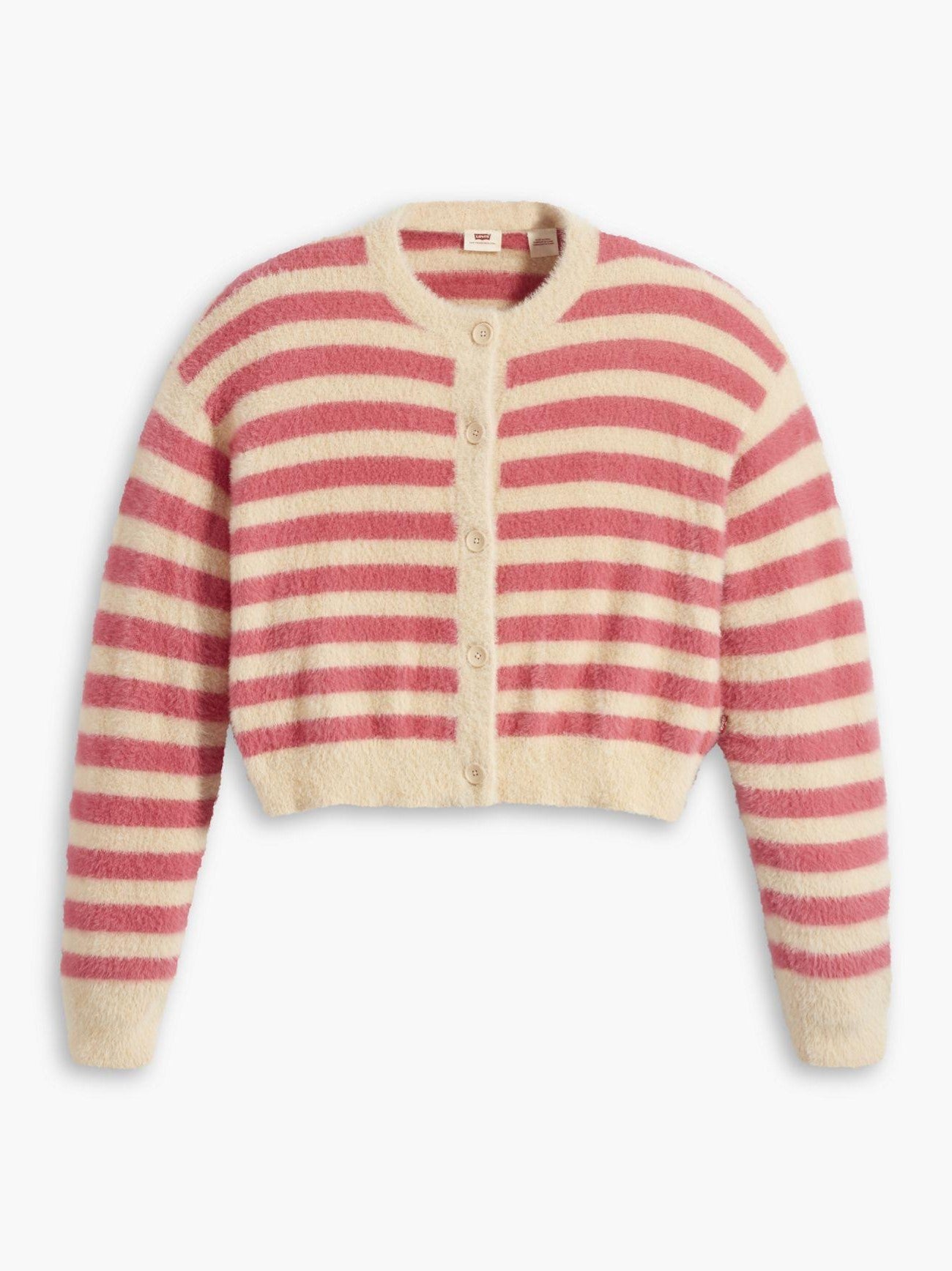 Womens Jenny Stripe Marzipan Cat Cardigan