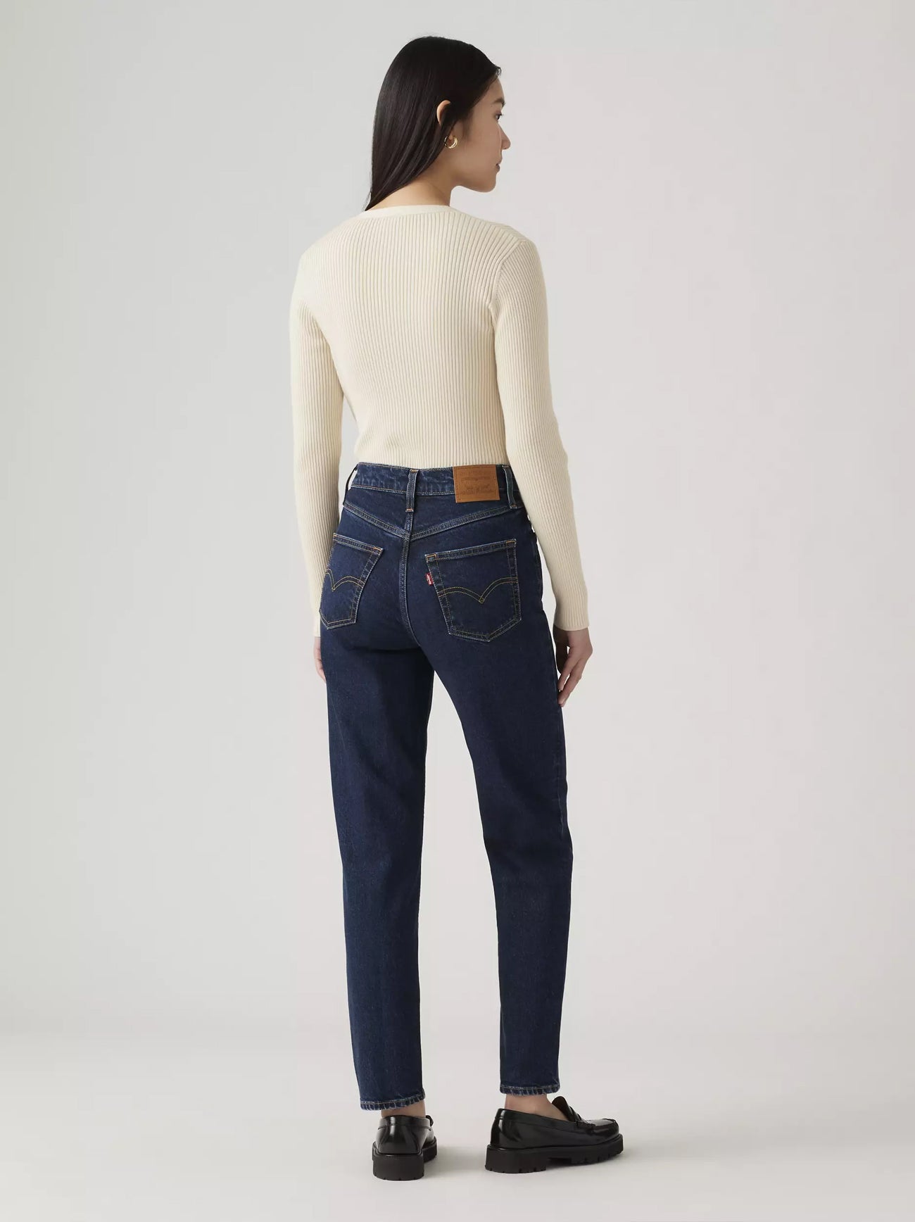 Womens Eroded Way 80S Mom Jean