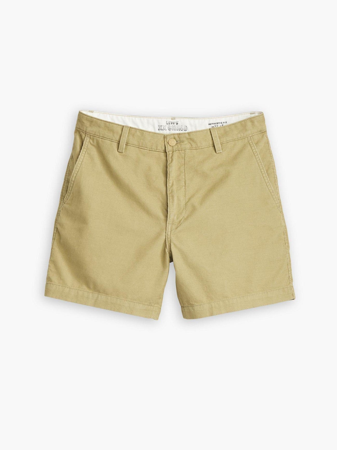 Mens Olive Gray Authentic Short