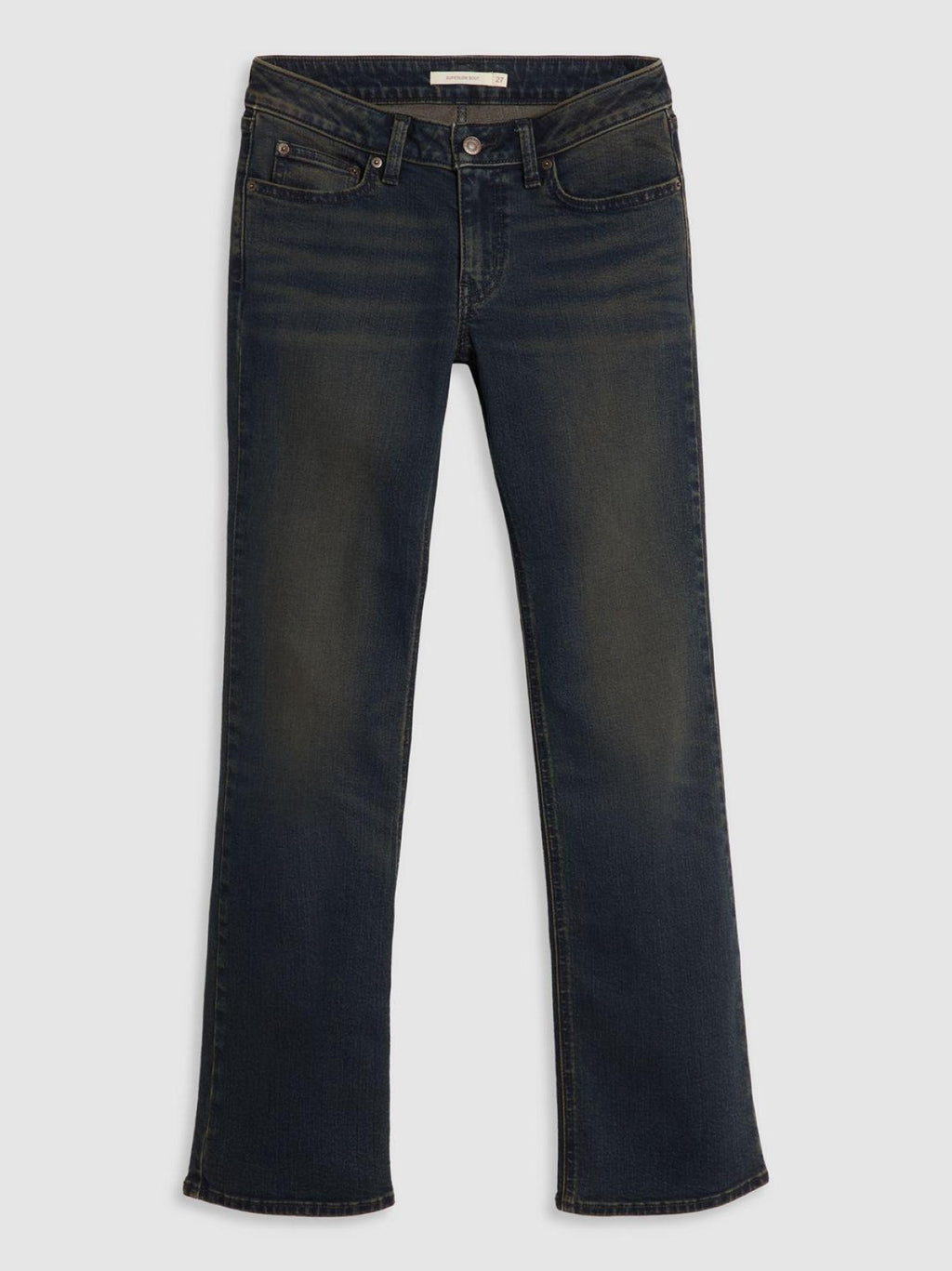 Womens Managed Mind Superlow Bootcut Jean