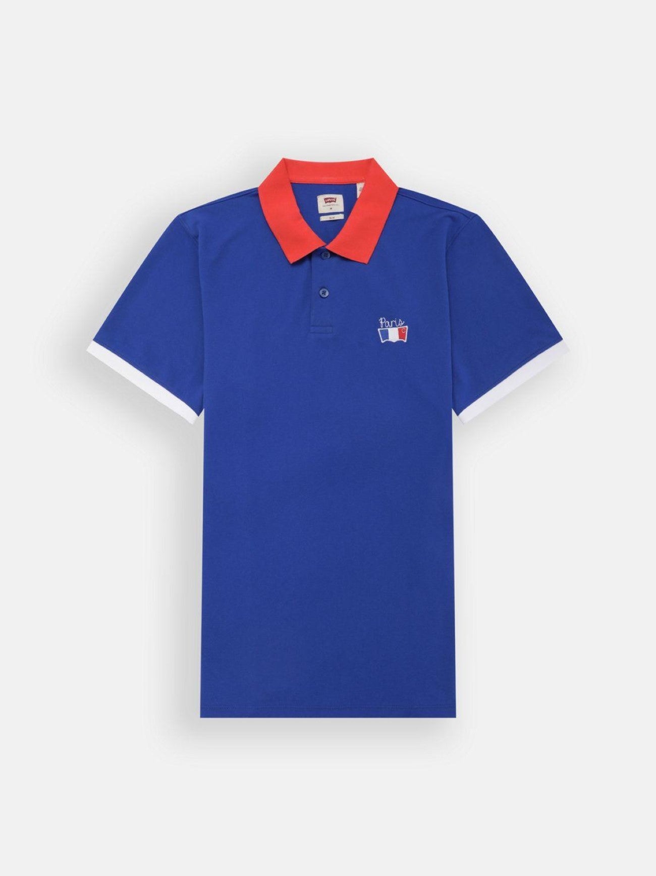 Mens Surf Blue Slim Housemark Polo Polo Shirt