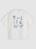 Womens Western Icon Chart Sugar Swizzle Graphic Print Short Stack T-Shirt