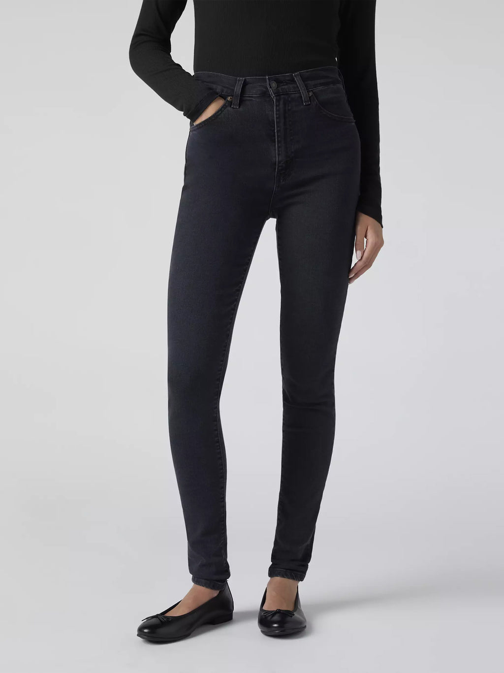 Womens Change Of Plans Retro High Skinny Jean