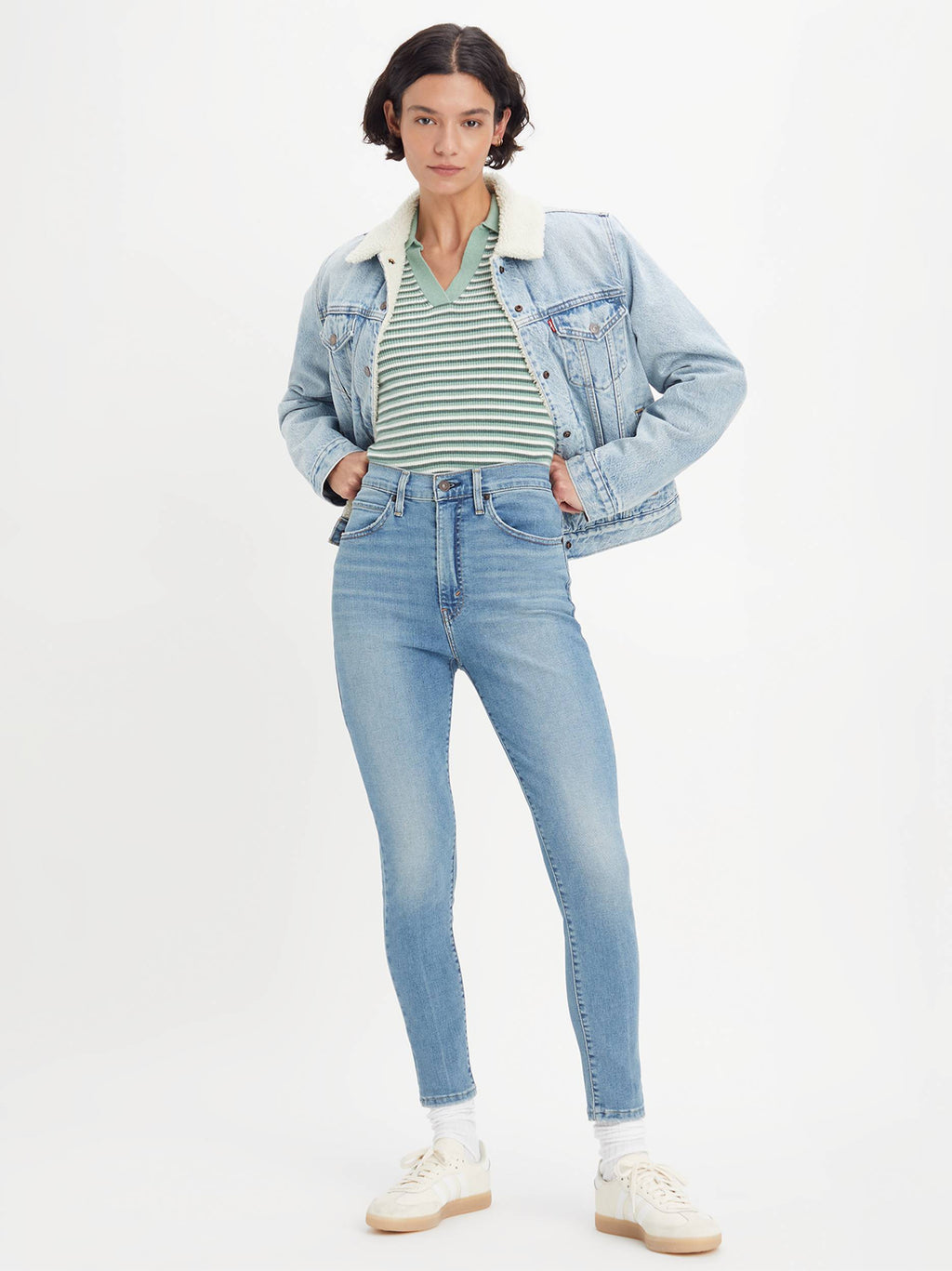 Womens In Confidence Retro High Skinny Jean