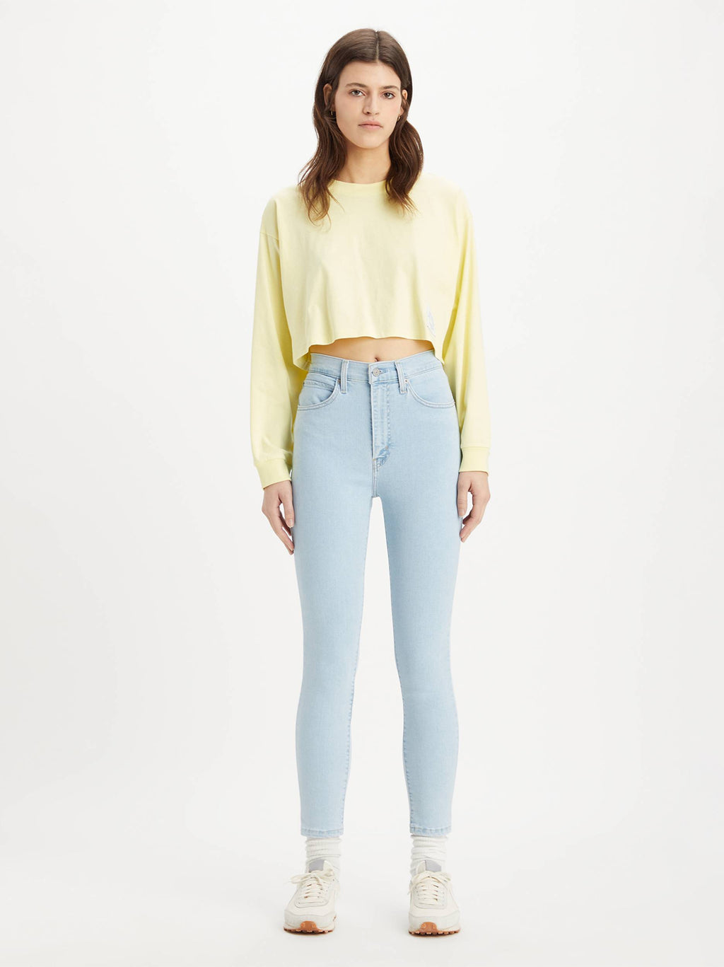 Womens Press Reset Retro High Skinny Jean