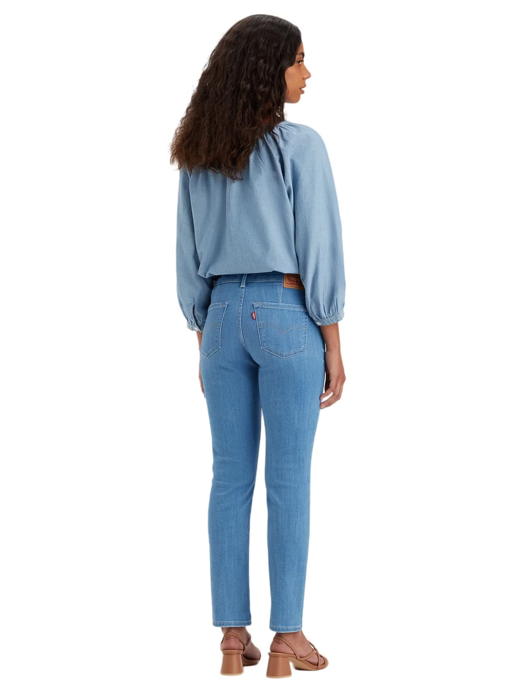Womens Tribeca Sun 712 Slim Welt Pocket Jean