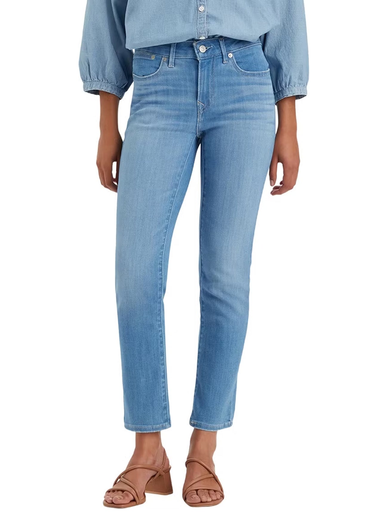 Womens Tribeca Sun 712 Slim Welt Pocket Jean