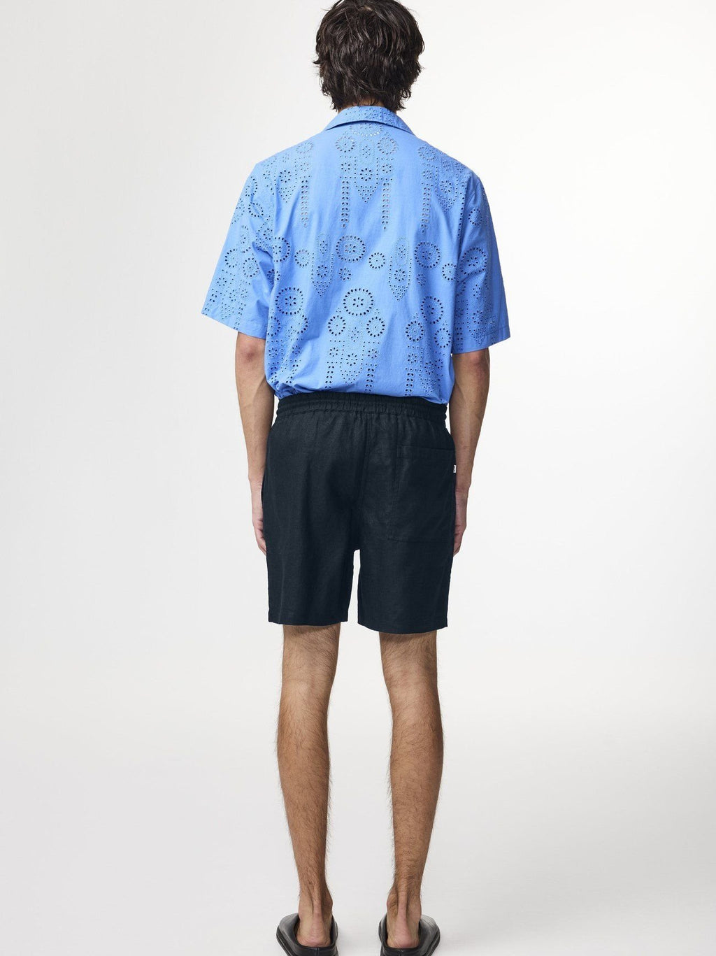 Mens Navy Blue Gregor Short